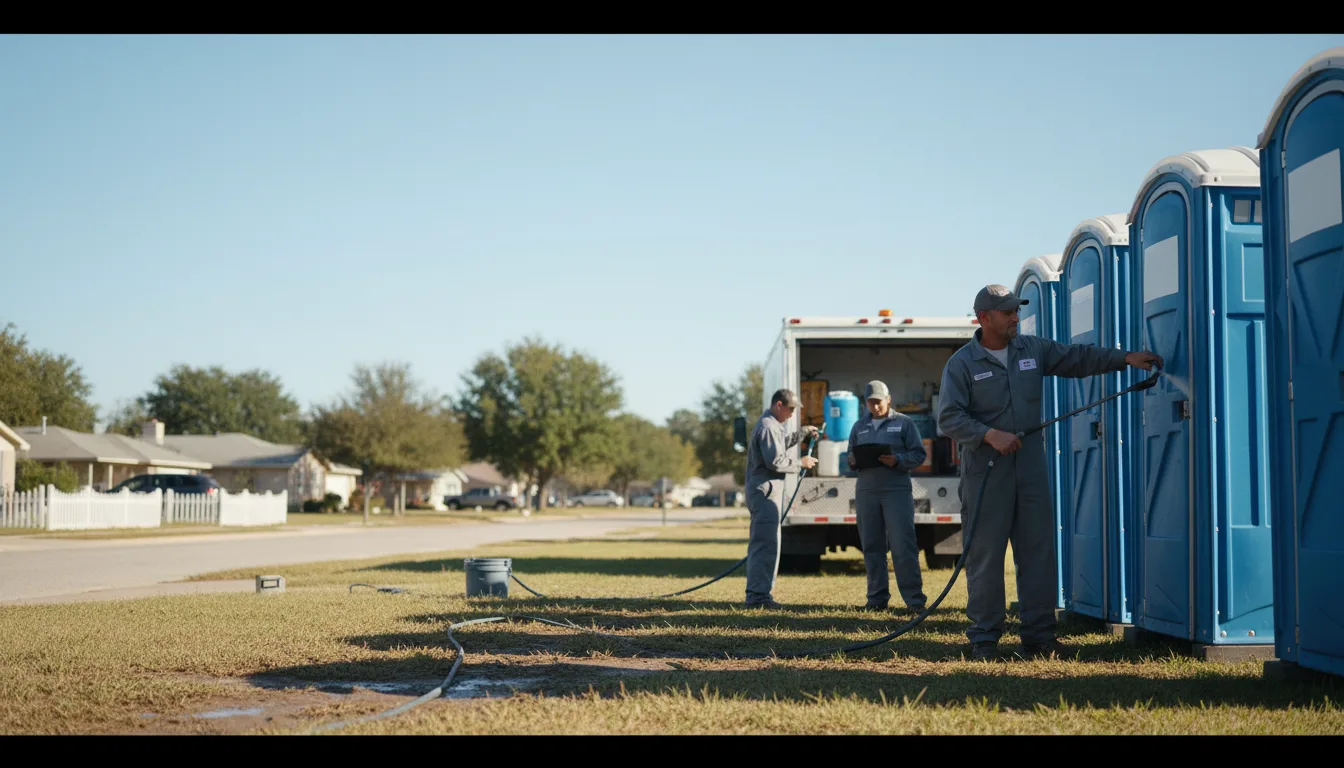 Long-Term Portable Toilet Rental in Eureka, KS near me